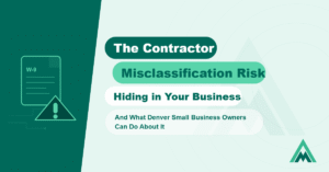 contractor misclassification risks for Denver small businesses